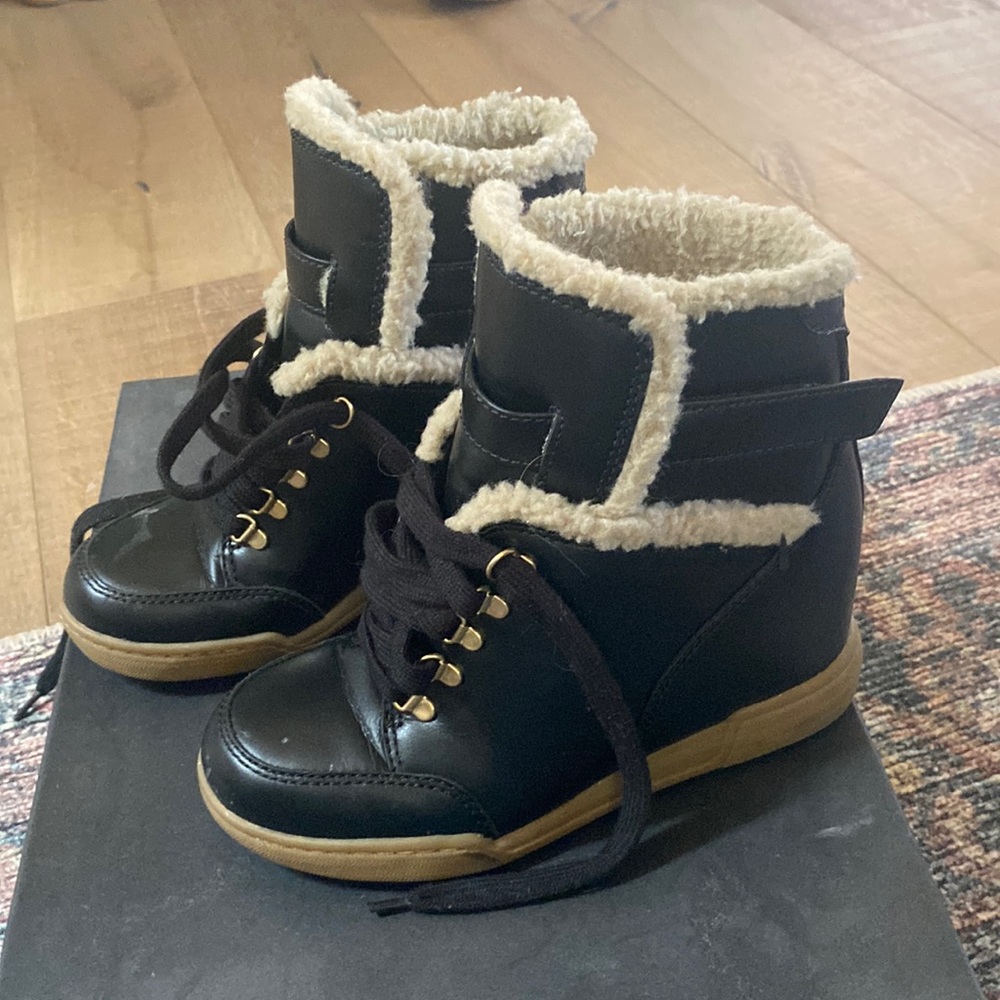 Marc Jacob’s shearling booties